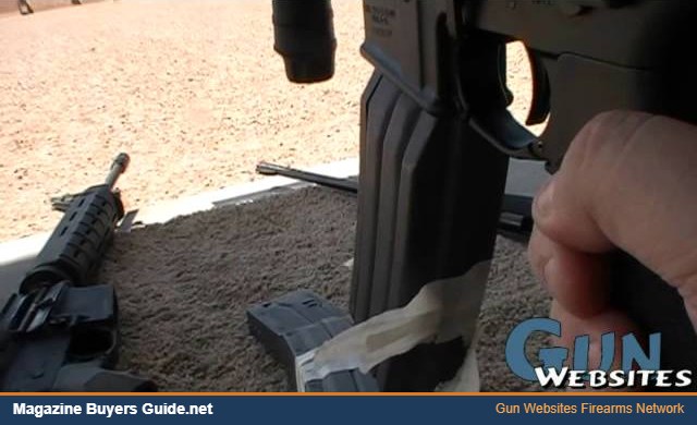 Two Surefire 60 round magazines held together